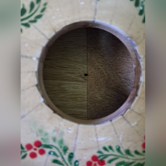 Antique HandPainted Moriage Indian Opium Box w/ Inlaid Camel Bone and Ebony Wood - Picture 4 of 14